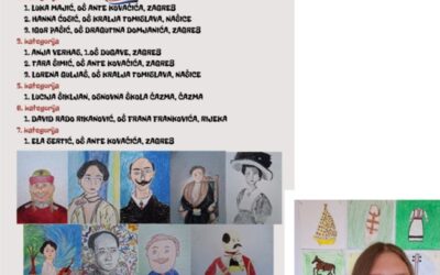 Lucija Šikljan osvojila je prvo mjesto na 2. likovnom natječaju „Hrvatska u srcu“