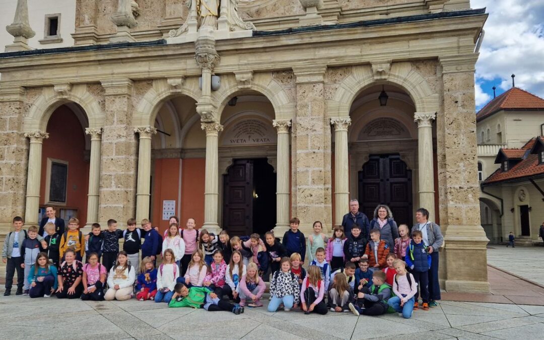 Izlet trećih razreda matične škole u Mariju Bistricu i Trakošćan