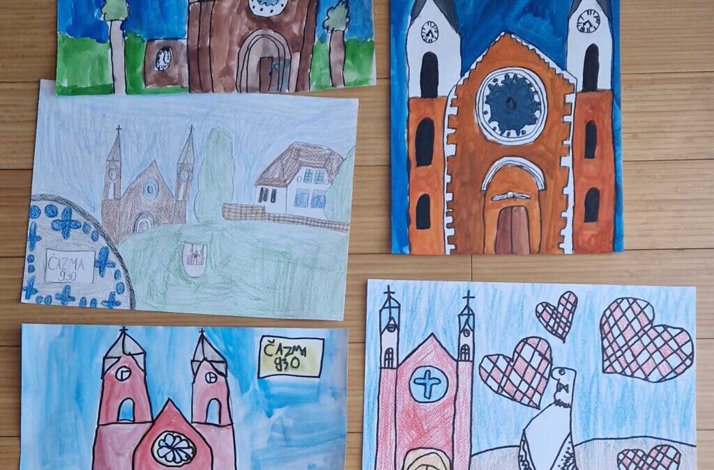 Učenici 3.b razreda sudjelovali su na 7. likovno – literarnom natječaju “Velimir Đerek Sokol” – Srce za Hrvatsku