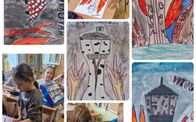 Učenici 3.b razreda sudjelovali su na likovno – literarnom natječaju “Srce srcu”