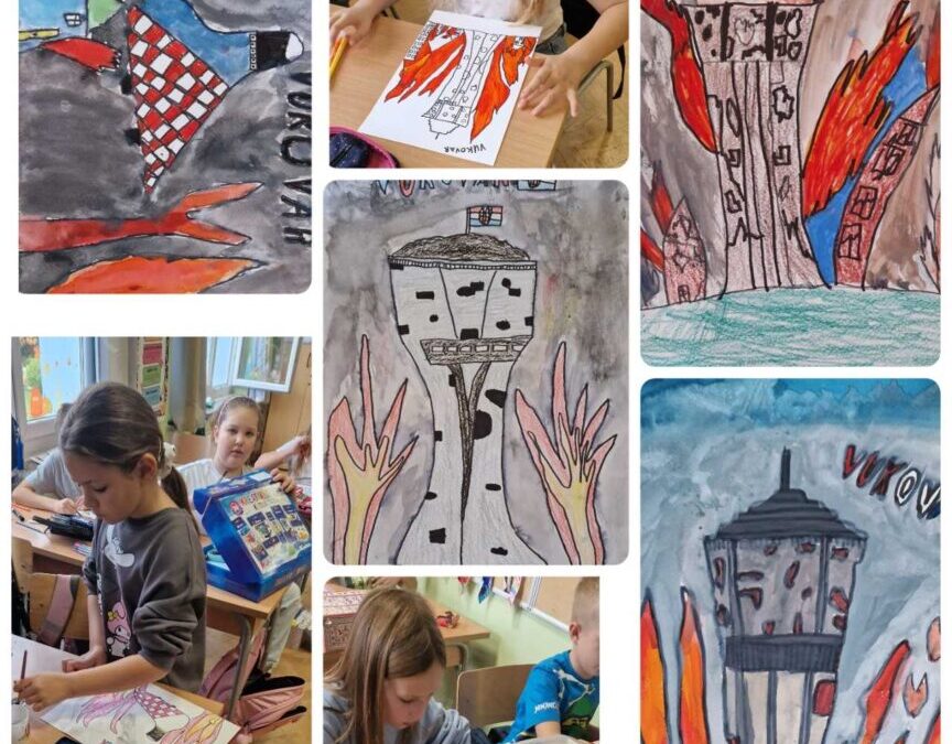 Učenici 3.b razreda sudjelovali su na likovno – literarnom natječaju “Srce srcu”