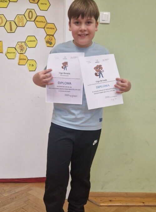 Održano je 10. Međunarodno natjecanje Dabar – Vigo Brnada je među 10% najuspješnijih u kategoriji MiliDabar