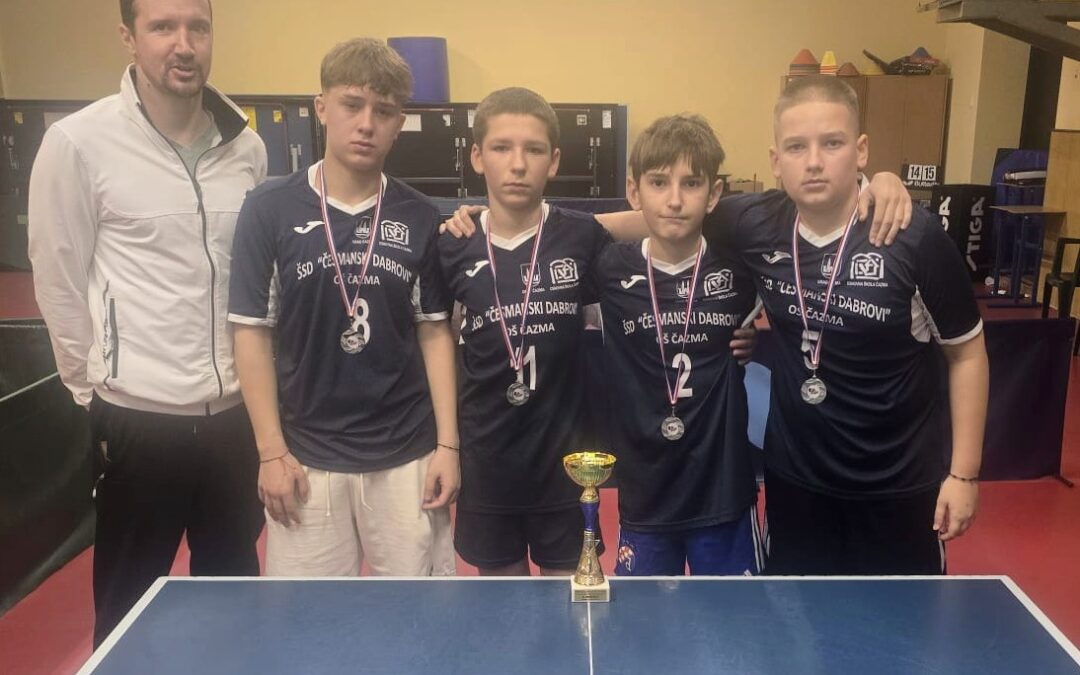 Županijsko natjecanje u stolnom tenisu