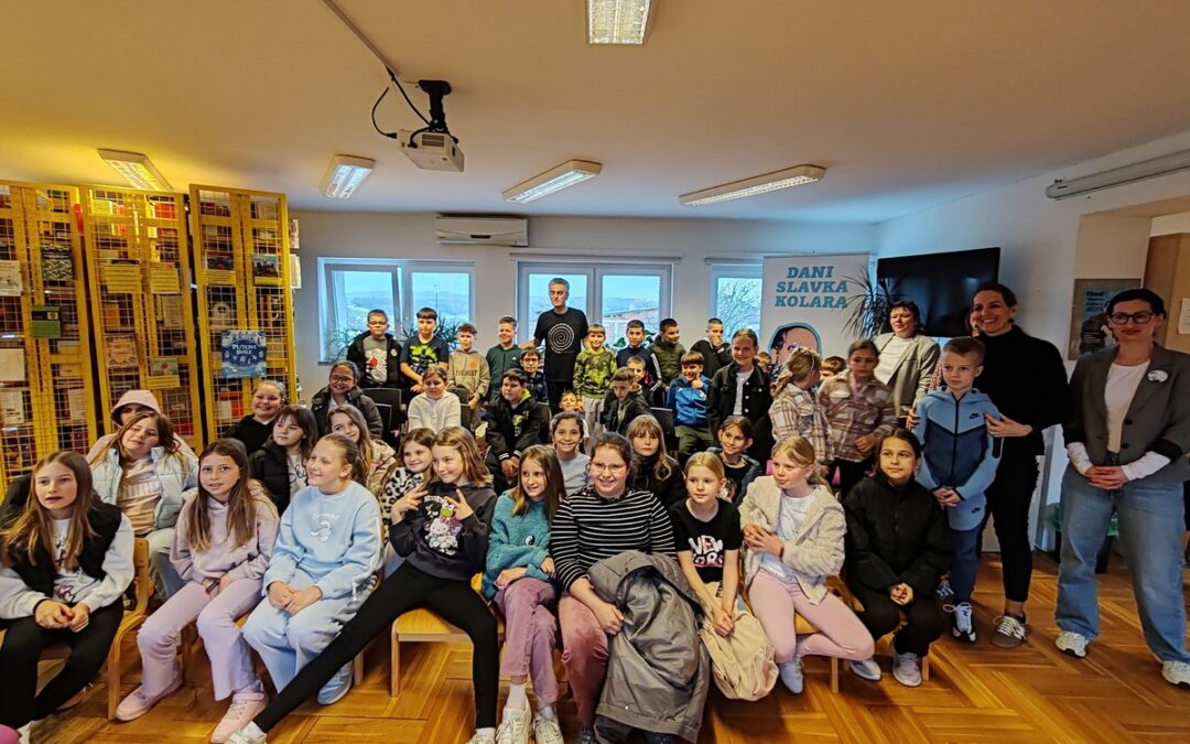 Posjet Gradskoj knjižnici Slavka Kolara u Čazmi