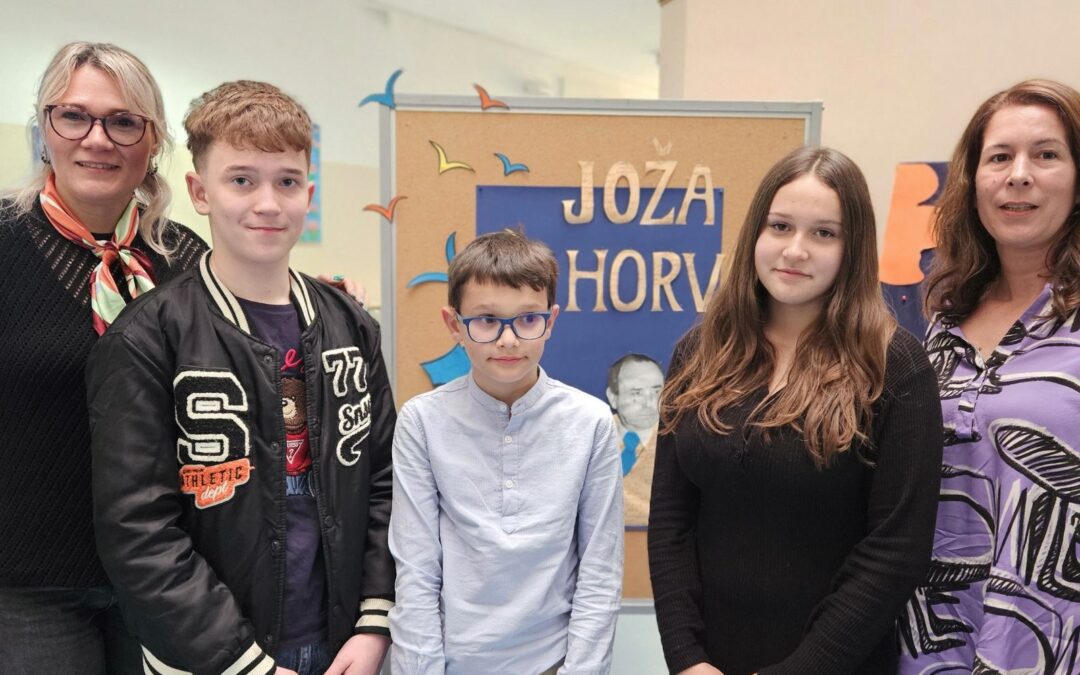 Uspjeh naših učenika na natječaju u čast Joži Horvatu
