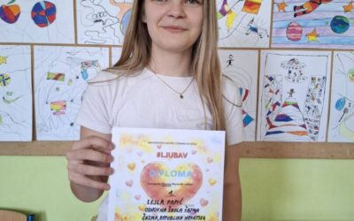 Lejla Papić (8.c) osvojila je 1. mjesto na 26. međunarodnom likovnom natječaju Iserlohn-Essen 2026.