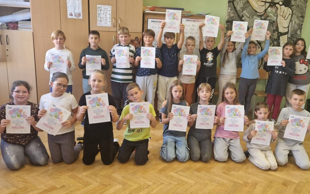 Završetak eTwinning projekta „Moja kreativna i zabavna učionica 2025./2026 – My Creative and Fun Classroom“ u 3.b razredu