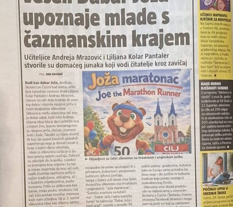 Priča o Dabru Joži nastavlja živjeti i izvan korica slikovnica…
